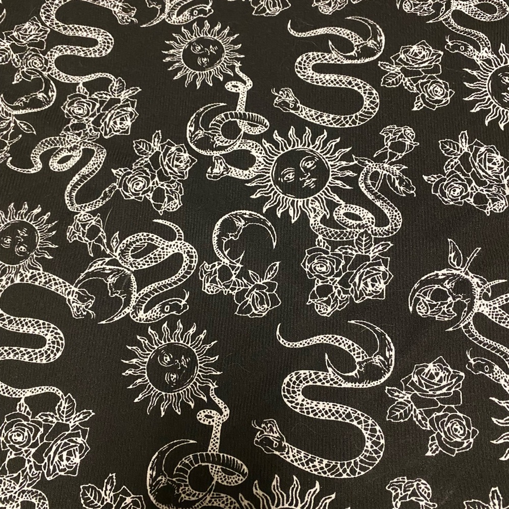 No Boundaries Juniors Long Sleeve Crew Neck Rib Tee Plus Size XXXL-21 Celestial - Picture 8 of 9